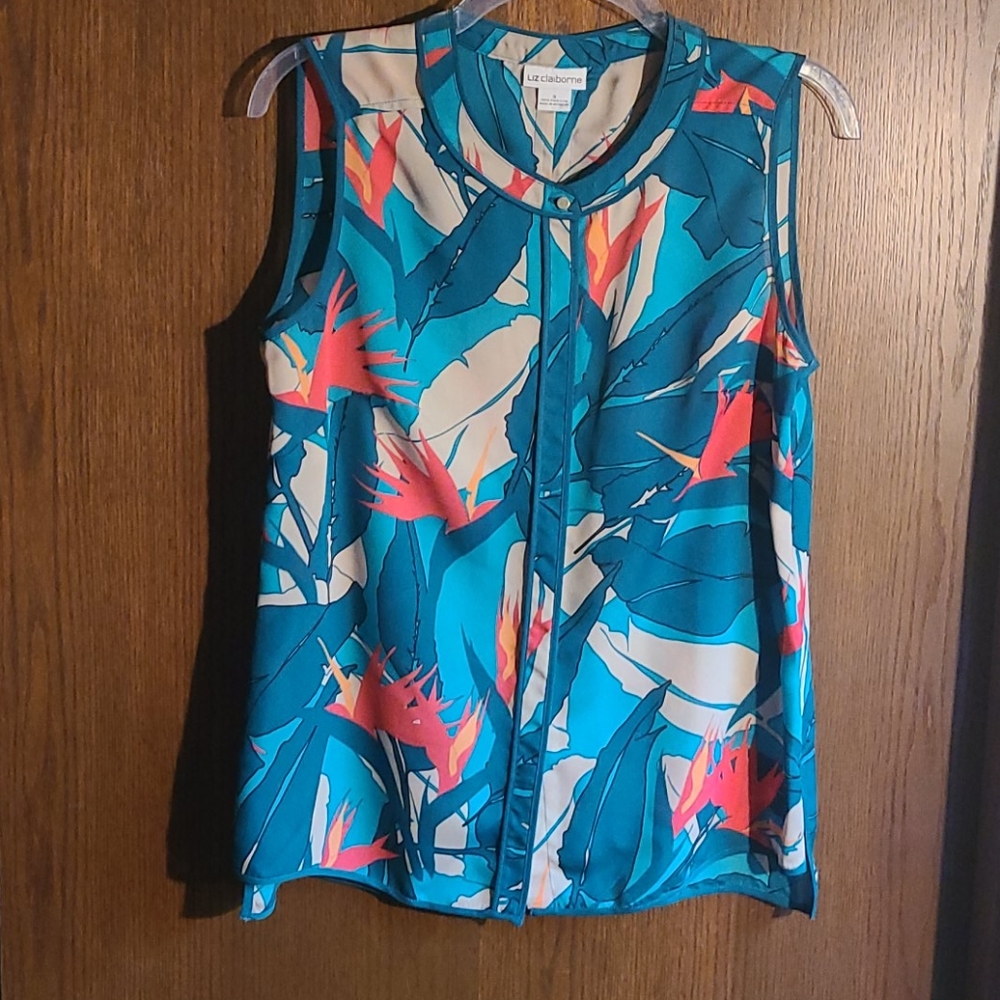 Floral tank top